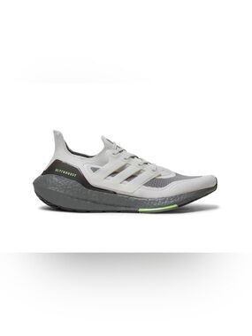 Adidas UltraBoost 21 'Grey Volt' Men’s Running Shoes Sneakers Size 13
